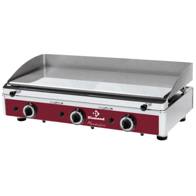 Plancha gaz professionnelle 3 brûleurs Diamond PLANCHA/3G