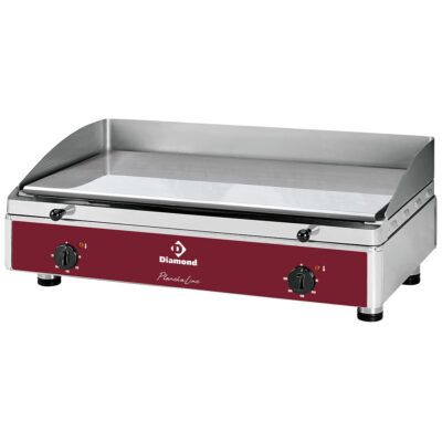 Plancha électrique professionnelle 3 zones Diamond PLANCHA/3EL-N en inox